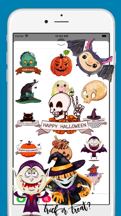 Wild Halloween Tricky Sticker screenshot 2