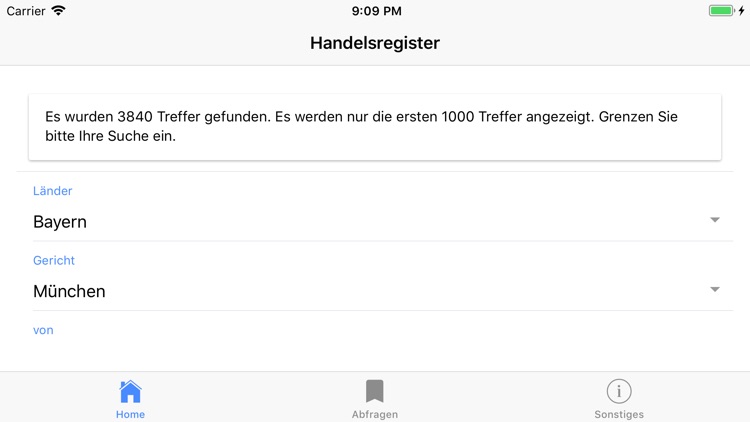 Handelsregister Bekanntmachung