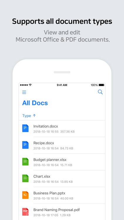 Polaris Office 2019 -Docs, PDF