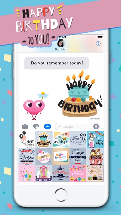 Happy Birthday Emoji Stickers