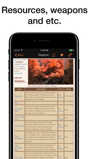 Pocket Wiki for Horizon: Zero Dawn(圖2)-速報App