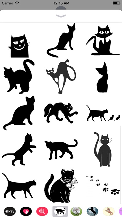 Black Cat sticker pack