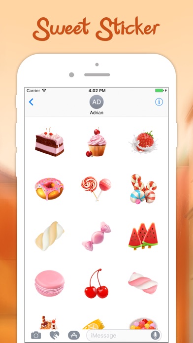 Delicious Sweet Stickers screenshot 3