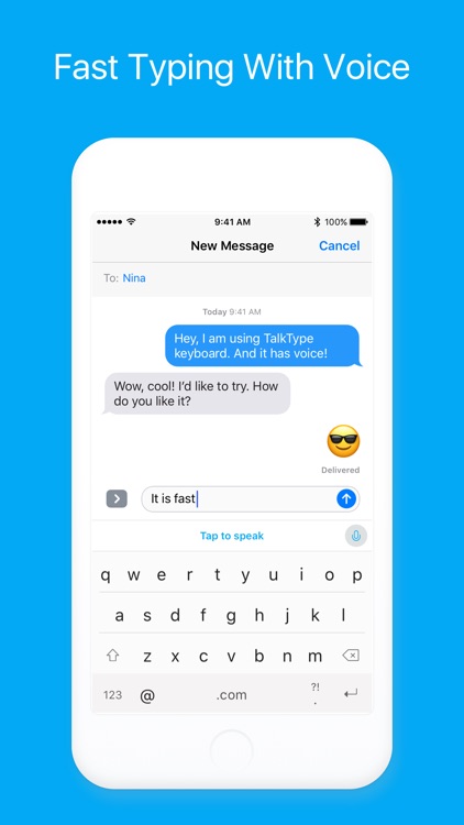 TalkType Voice Keyboard