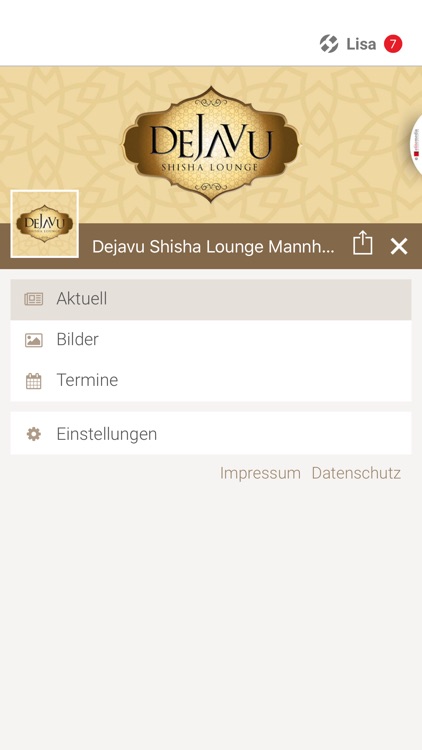 Dejavu Shisha Lounge Mannheim