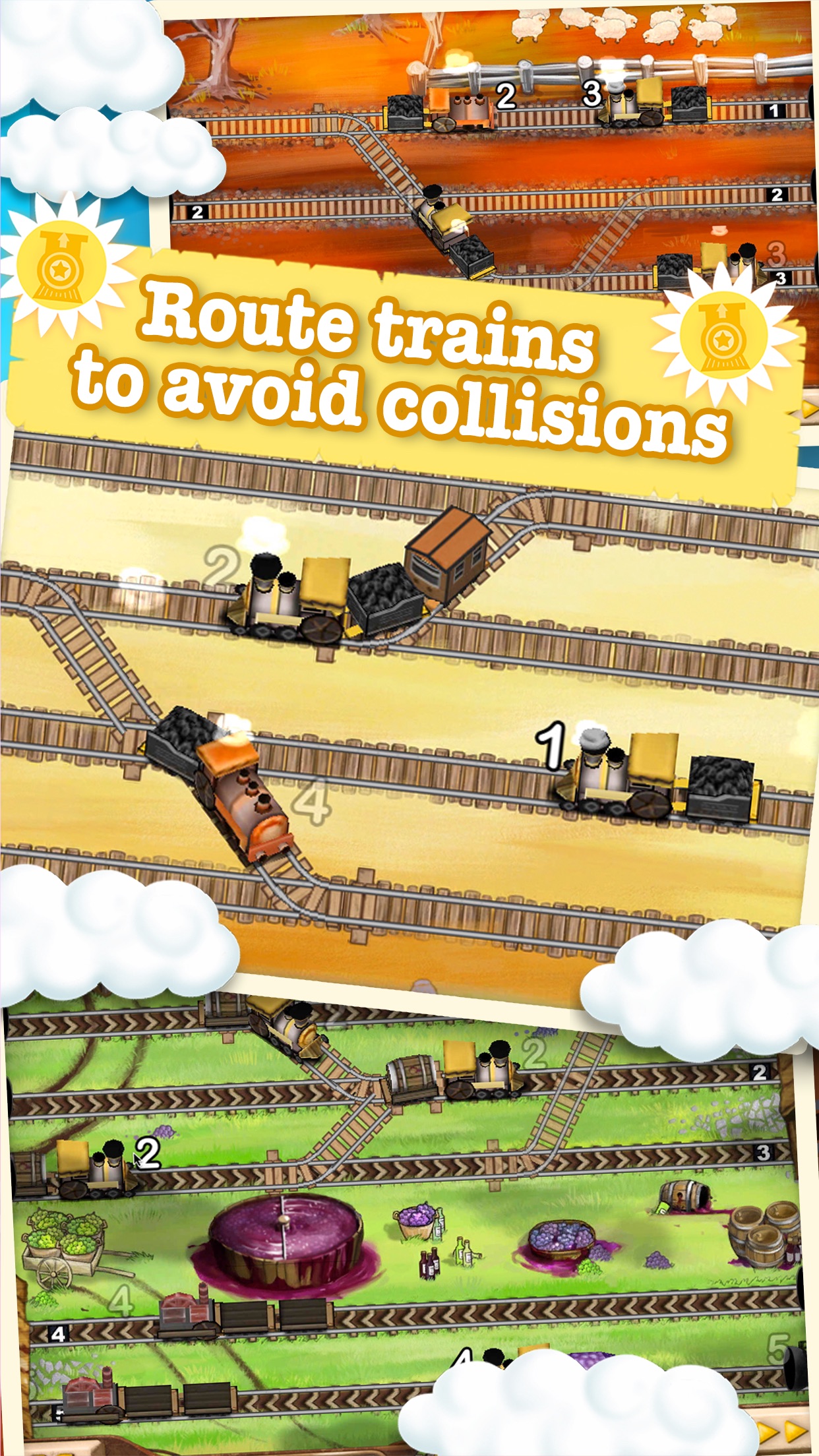 Screenshot do app Train Conductor