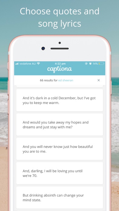 Captiona for Instagram Caption - appzoo.dk - 392 x 696 jpeg 31kB