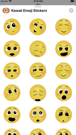 可愛 emoji 表情貼紙(圖2)-速報App