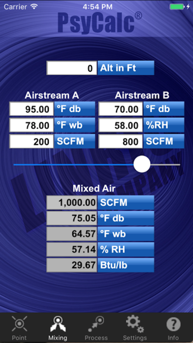 PsyCalc screenshot 2