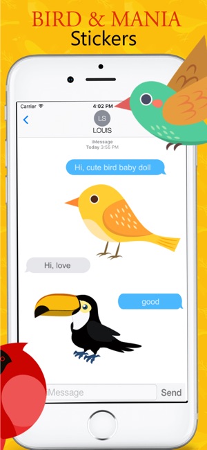 Stylish Bird Stickers(圖4)-速報App