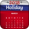 Russian Holiday Calendar 2018