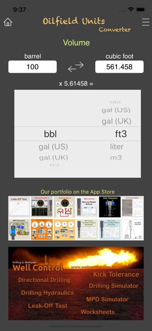 Oilfield Units Converter(圖3)-速報App