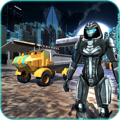 Alien Robots Truck Transport iOS App