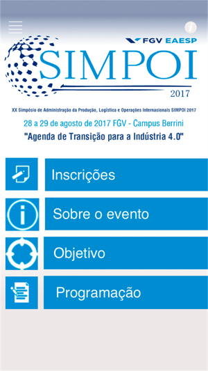 Programação SIMPOI 2017(圖1)-速報App