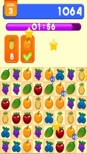 Match 3 Puzzle - Fruity Pops(圖3)-速報App