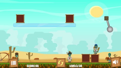 Zombie Killer : Physics Puzzle Game screenshot 3