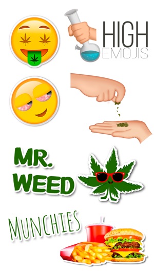 Weed and Stoner Stickers(圖1)-速報App