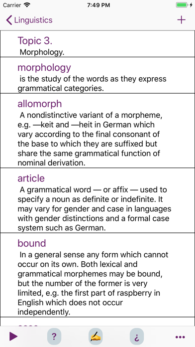 How to cancel & delete Linguistics Study Of Language from iphone & ipad 2