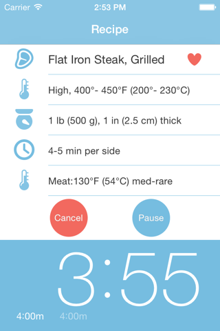Cooking Times screenshot 2