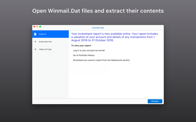 Winmail.dat Email Viewer(圖1)-速報App