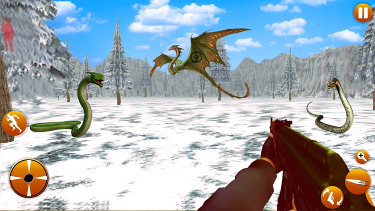 Angry Snake Attack: Shoot Snake With Sniper Gun