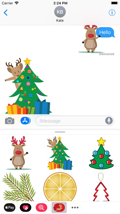 Christmas Stickers.