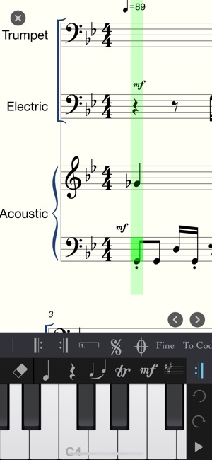 鋼琴+ Pro - 五線譜鋼琴譜樂譜作曲(圖4)-速報App