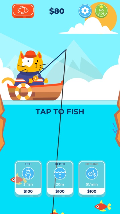 Kitty Fishing screenshot-0