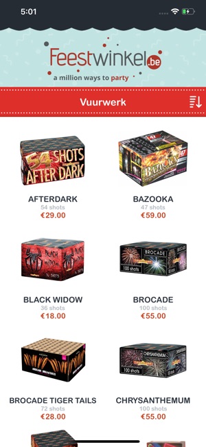 Feestwinkel vuurwerk(圖1)-速報App