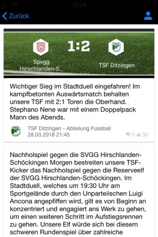 TSF Ditzingen - Fußball screenshot 3
