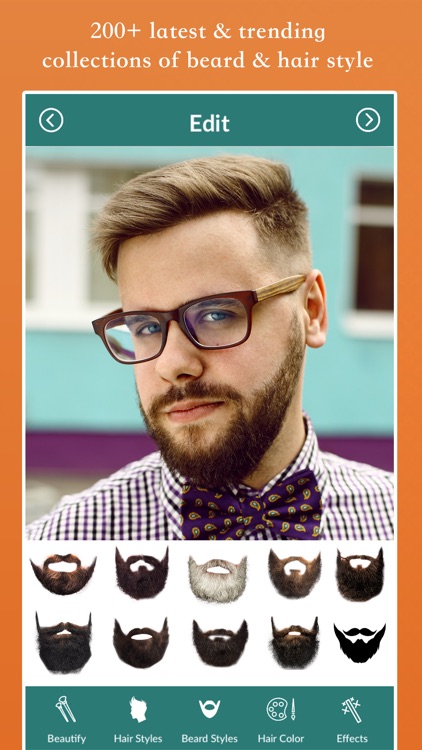 Beard Style Photo Editor screenshot-4