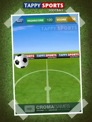 Captura de Pantalla 2 Tappy Sports Football Arcade iphone