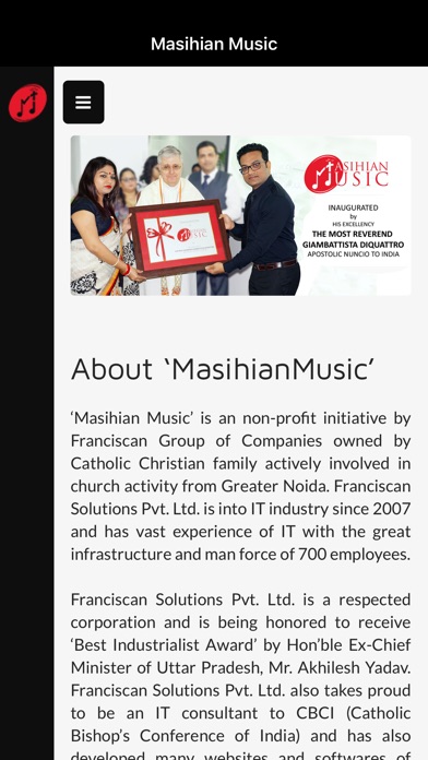Masihian Music screenshot 2