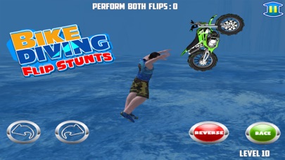 Bike Flip Diving - Stunt Race screenshot 2