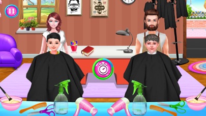 Barber Shop Simulator 2D screenshot 3