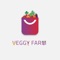 The VeggyFarm iOS App is easy to use