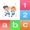 This app was created to help your child learn English step by step