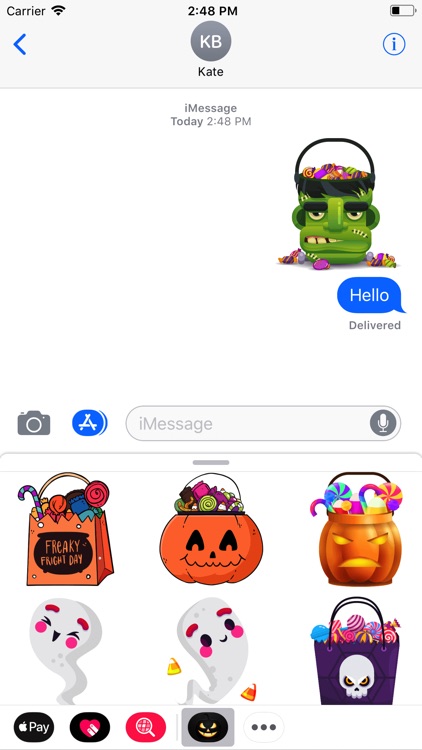 Horror Halloween Stickers