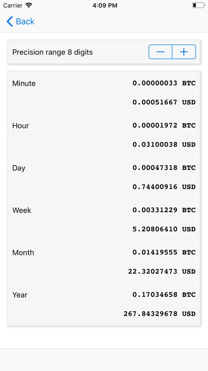 Mining Calc screenshot-3