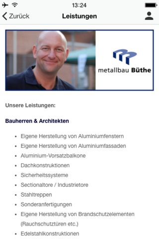 Metallbau Büthe screenshot 3