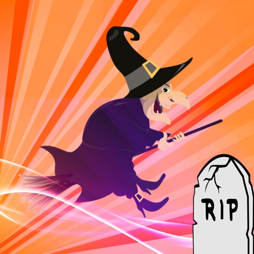 Halloween Flappy Witch Pro icon