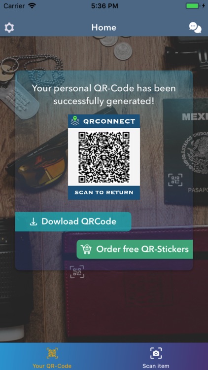 QR-connect