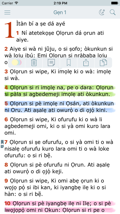 How to cancel & delete Yoruba Bible Holy Version from iphone & ipad 1