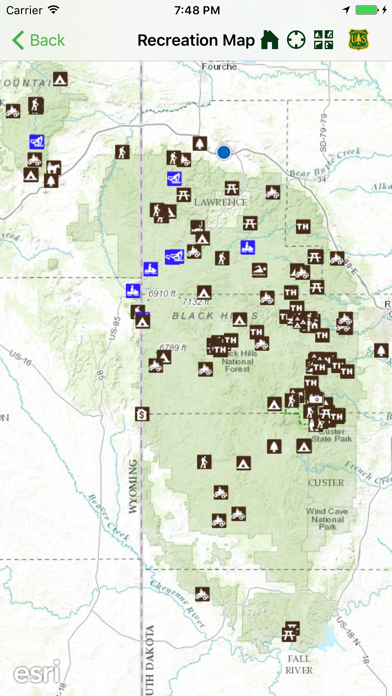 How to cancel & delete Black Hills National Forest from iphone & ipad 4