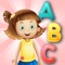 ABC  Reading  Board Learn to read A-Z alphabet just click alphabet to play sound learning have fun