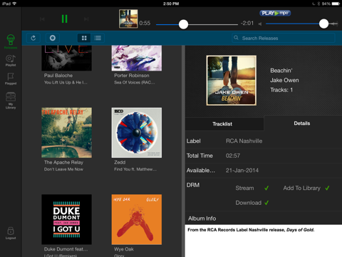 Play MPE® Tablet Player screenshot 4