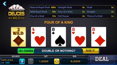 Deuces Wild - Video Poker screenshot 3