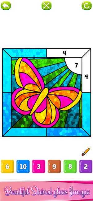 Stained Glass Color by Number(圖2)-速報App