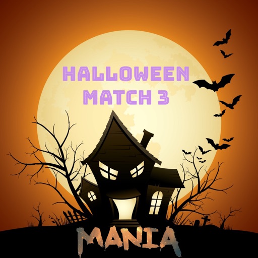 Happy Halloween Mania Match 3 Icon