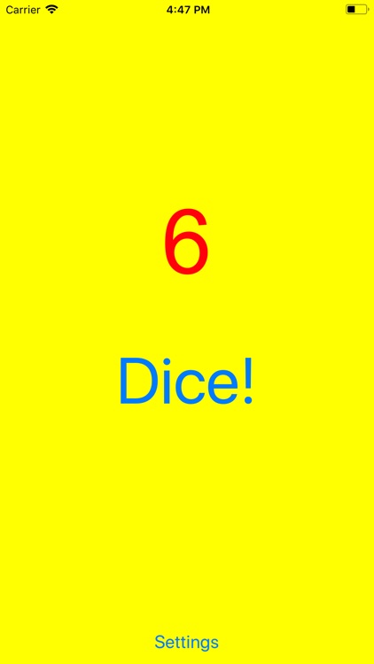 Dice - The random generator